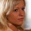 Виктория Герасимова на съемках сериала "Городской романс"