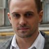Алексей Комашко на съемках сериала "Цыганки"