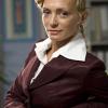 Джульетта Геринг на съемках сериала "Маргоша 2"