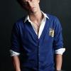 Павел Прилучный на съемках сериала "Закрытая школа"