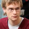 Николай Потапов на съемках сериала "Я лечу"