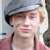 Владислав Демидов на съемках фильма "На солнечной стороне улицы"