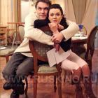 Режиссер сериала "Моя прекрасная няня" Алексей Кирющенко и Анастасия Заворотнюк