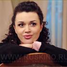 Анастасия Заворотнюк на съемках сериала "Моя прекрасная няня"