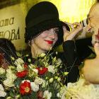 Рената Литвинова и Богдан Ступка на премьере фильма "Два в одном"