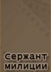 Сержант милиции