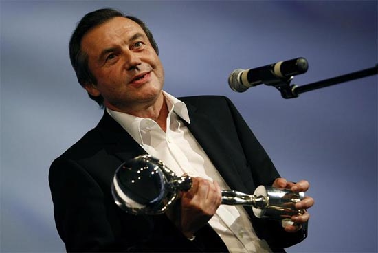 Алексей Учитель с призом фестиваля